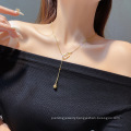 Ins Custom Design Irregular Geometry Necklace 18K Gold Plated Hip Hop Fashion Necklace For Women